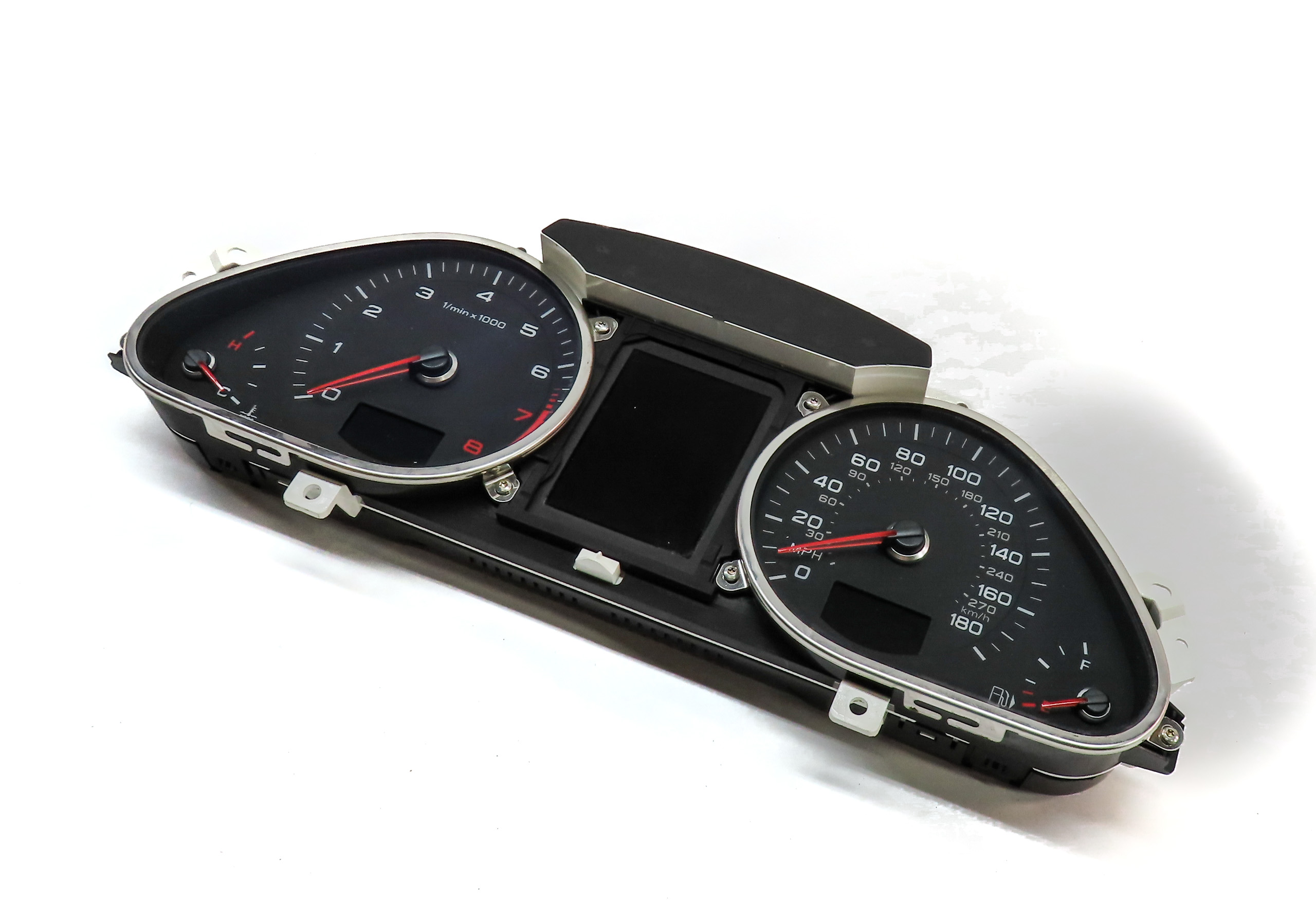 2013-2015 AUDI Q7 (4L) SPEEDOMETER INSTRUMENT GAUGE CLUSTER (MPH / USA) (148k) — exact item pictured